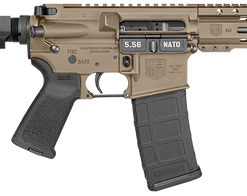 Diamondback DB15 Carbon, AR , 5.56mm, 7" Threaded Barrel, Magpul MOE Grip, 6" M-Lok Rail, Cerakote Finish, Flat Dark Earth, SBA3 Brace, 30rd, 1...