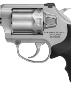 Diamondback SDR 357 Magnum/38 Special, 2" Barrel, Stainless Steel, Black Hogue Rubber Grip, 6rd
