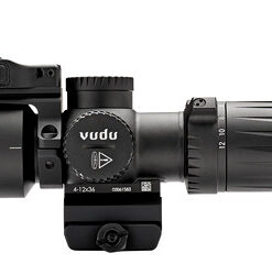 EOTECH Vudu Ultra Short Rifle Scope, 4-12X36mm First Focal Plane, Compatible with Mini-ACOG Mounts, MD5 Illuminated MRAD Reticle, Black, Includes...