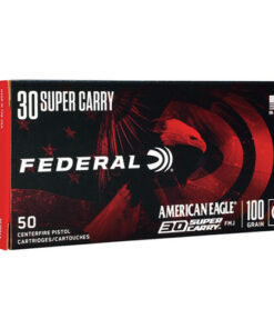 Federal American Eagle, 30 Super Carry, 100gr, Full Metal Jacket, 50rd Box
