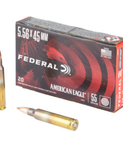 Federal American Eagle, 5.56 NATO, 55 Grain, Full Metal Jacket, 20 Round Box