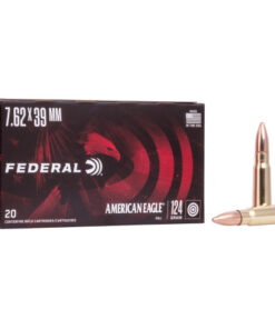 Federal American Eagle, 762X39, 124gr, Full Metal Jacket, 20rd Box