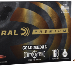 Federal Ammo Gold Medal Premium 308 Win, 168gr, OTM, 20Bx/10Cs
