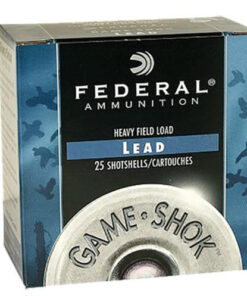 Federal Game Shok Heavy Field 12 ga 2.75", 1-1/4oz, 5 Shot, 25rd Box