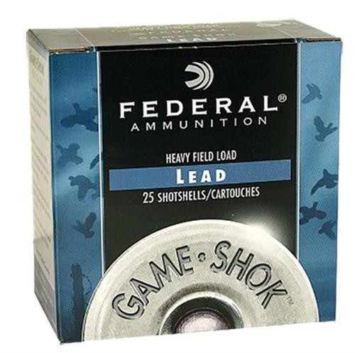 Federal Game Shok Heavy Field 12 ga 2.75", 1-1/4oz, 5 Shot, 25rd Box