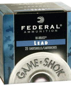 Federal Game-Shok High Brass Lead 410 Ga, 2.5", 1/2oz, 6 Shot, 25rd/Box