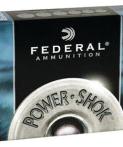 Federal Power Shok 12 Ga, 2.75", 8 Pellets, 000 Buck Shot, 5rd Box
