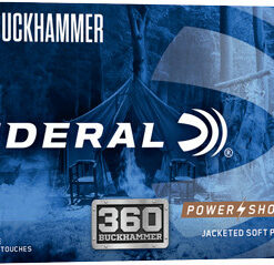 Federal Premium 360 Buckhammer, 180gr, Jacketed Soft Point, 20rd Box