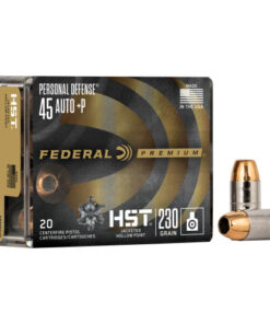 Federal Premium 45 ACP +P, 230gr, Jacketed Hollow Point, 20Bx/10Cs
