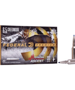 Federal Premium 6.5 Creedmoor 130gr, Terminal Ascent, 20rd Box