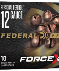 Federal Premium Force X2 12 Ga, 2.75" Shell, 00 Buck, 9 Pellets, 10rd Box