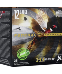 Federal Premium Hi-Bird Fiber-Wad 12 Ga, 1 1/4 oz, 5 Shot, 25Bx/10Cs