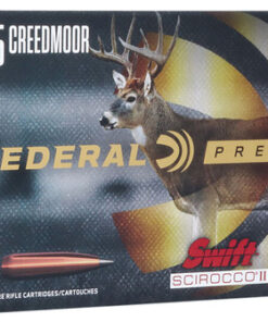 Federal Premium Hunting 6.5 Creedmoor, 130gr, Swift Scirocco II, 20rd Box