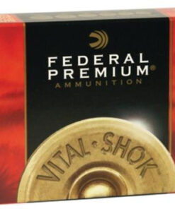 Federal Premium, Vital Shok, 12 Ga 2.75", 00 Buck, 1 1/8 oz, Buckshot, 9 Pellets, 5rd Box