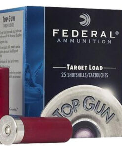 Federal Top Gun Target 12 Ga, 2.75", 1-1/8oz, 8 Shot, 1200fps, 25rd/Box