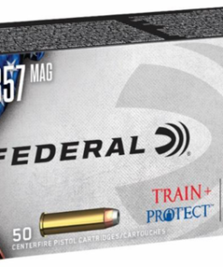 Federal Train + Protect 357 Mag 125gr, Jacketed Hollow Point, 50rd Box