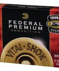 Federal Vital-Shok 12 Ga, 2.75", 1600 FPS, 1oz, TruBall Slug, 5rd Box
