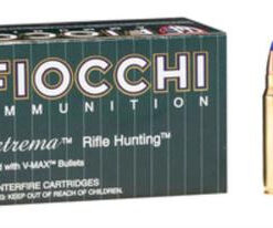 Fiocchi Extrema Rifle Hunting .223 Rem 40gr, Hornady V-Max Polymer Tip, 50rd Box, 20 Box/Case