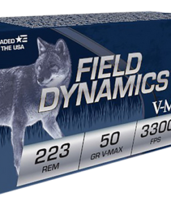 Fiocchi Field Dynamics .223 Rem, 50 Gr, V-Max, 50rd Box