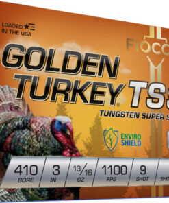 Fiocchi Golden Turkey TSS 410 Ga, 3", 13/16 oz, 9 Shot, 5rd Box