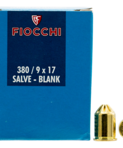 Fiocchi Handgun Blank 380 Rimmed Short, 50rd Box - Not Ammo, These Are Blanks