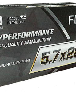 Fiocchi Hyperformance Defense 5.7x28mm, 40gr, Tipped Hollow Point, 50rd Box