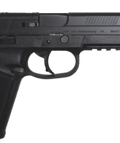 FN FNX-45 Tactical, DA/SA, Full Size , 45 ACP, 5.3" Threaded Barrel, Polymer Frame, Matte Black, Suppressor Height Night Sights, 15rd, 2 mags,...