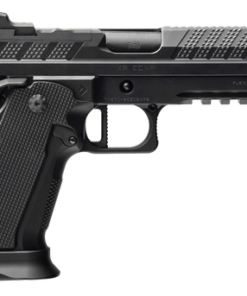 Fusion XP Comp, Aluminum Frame , Full Size, 9mm, 4.6" Barrel with Integrated Compensator, Tenifer Finish, Black, Grip & Thumb Safety, Fiber Optic...