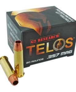 G2 Research Telos 357 Magnum, 105gr, Lead Free Copper, 20rd Box