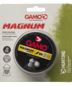 Gamo Magnum Energy 22 Pellet, Spire Point Double Ring, 250Pk