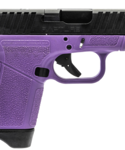 Gforce Arms Rapture 9mm, 3.25" Barrel, Black Optic Cut/Serrated Steel Slide, Purple Cerakote, 12rd