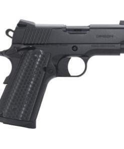 Girsan MC1911 SC Untouchable 9mm, 3.4" Barrel, Black, G10 Grip, 7rd