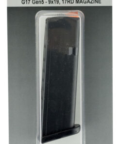 Glock 17/34 Gen5 Magazine 9mm, Polymer, Black,17rd