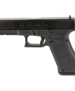 GLOCK 17V 9mm, 4.49" Marksman Barrel, nDLC, Ambi Slide Stop, Flared Well, No Grooves, Serrations, 3x10rd Mags