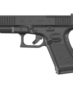 GLOCK 23V M.O.S. V Series, Compact, 40S&W, 4.02" Marksman Barrel, nDLC Finish, Fixed Sights, Ambidextrous Slide Stdextrous Slide Stop Lever, Flared...