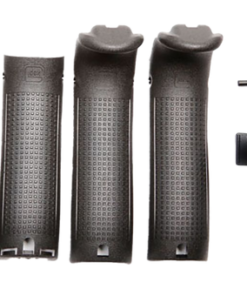 Glock 30819 Backstrap/Beavertail Set Compatible w/ Glock 20/21/40/41 Black Polymer
