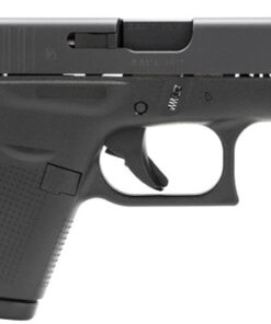 Glock 42 Gen 3 380 ACP, 3.25" Barrel, Black, Fixed Sights, 6rd