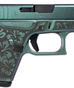Glock 42 Gen 3 380 ACP, 3.25" Barrel, Sage Green Mako, Polymer Frame, 6rd