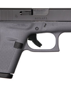 Glock 42 Lipsey's Exclusive 380 ACP, 3.25" Barrel, Gray Frame, Black Slide, 6rd