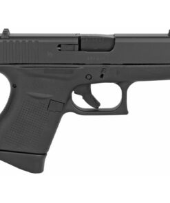 Glock 43 9mm, 3.41" Barrel, Black, Polymer Frame, 6rd