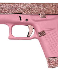 Glock 43x MOS 9mm, 3.41" Barrel, Glamour Mock Up, Pink Frame, 10rd