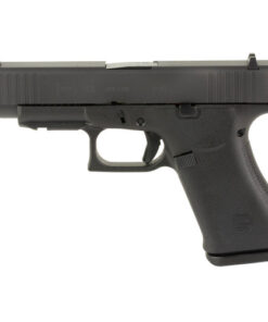 Glock 48 9mm, 4.17" GMB Barrel, Black, nDLC Serrated Slide, Beavertail, Rail, Textured Grip, 10rd