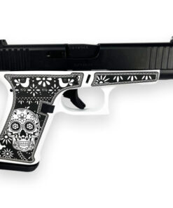 Glock 48 Gen 5 "Sugar Skull White & Black" 9mm, 4.17" Barrel, 10rd