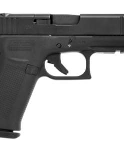 Glock 48 Slim Compact 9mm 15rd,4.17" GMB Barrel, Black nDLC Optic Ready/Serrated Steel Slide, Black Polymer Frame Beavertail & Front Rail