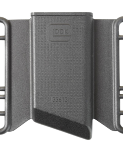 Glock Mag Pouch Outside Waistband Black Polymer, Belt Slide Mount Up To 2.25" Wide, Fits Glock 43 mags Only