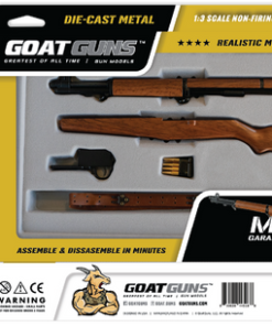 Goat Guns, 1:4 Scale M1 Garand Model, Historical WW2 Rifle, 8rd