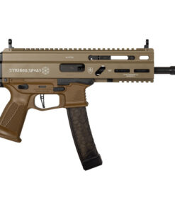 Grand Power Stribog SP9A3 9mm, 8" Threaded Barrel, Flat Dark Earth, M-Lok Rail, 30rd