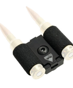 GrovTec, 2 Round Ammo Holder, Fits Single M-LOK Slot, Black, Holds 2 Rifle Rounds