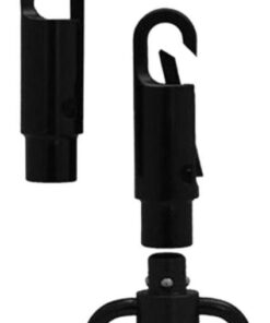 Grovtec GT Snap Hook HD Push Button Swivel Adapter Black