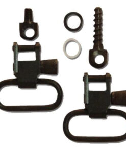 Grovtec Mossberg 500 Forend Band Mount Swivel Set 1" Black Steel